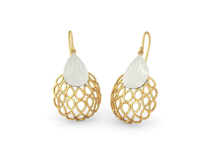 Dual Tone Plated | Fashion Earrings